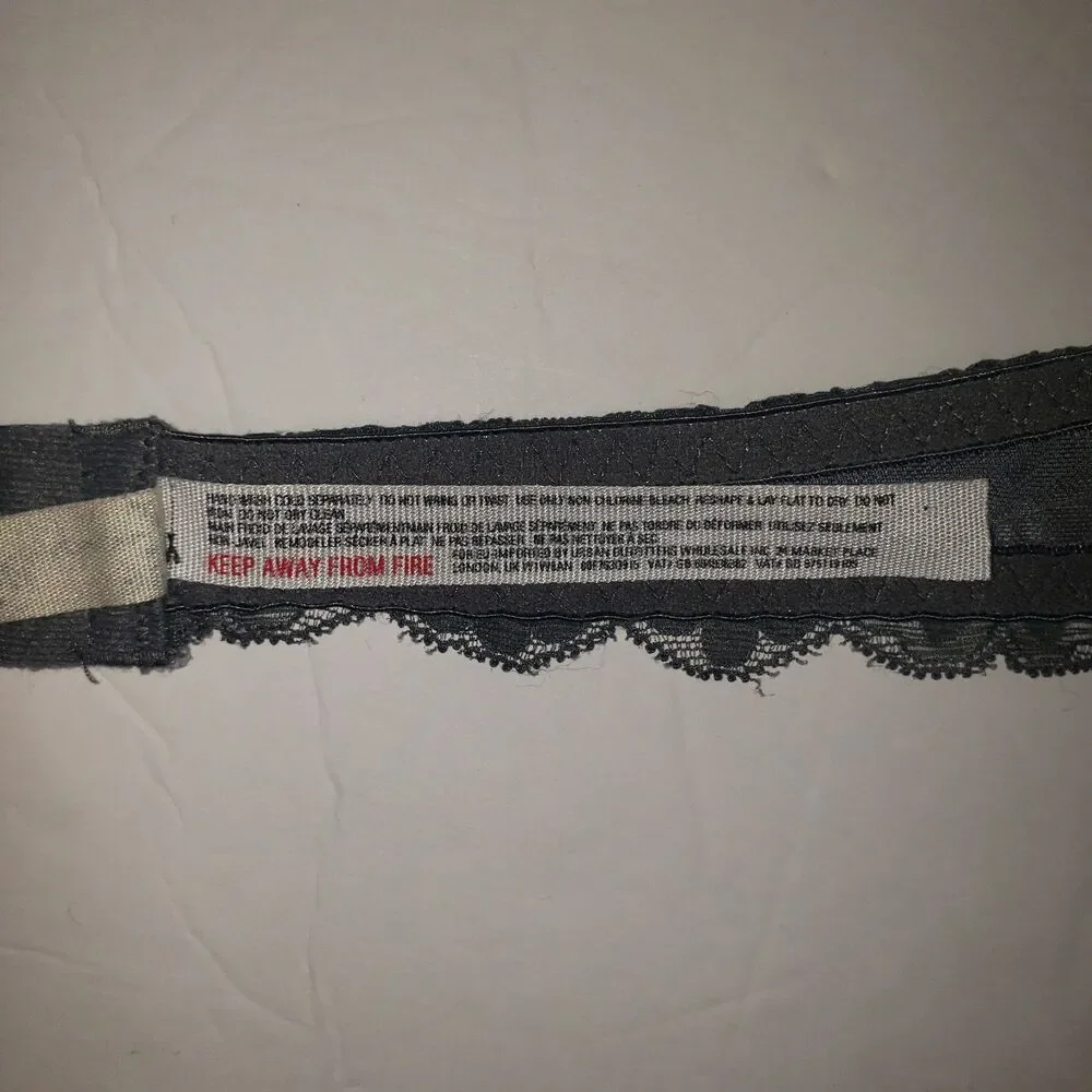 INTIMATELY FREE Free People Bralette Gray Womens Size Medium